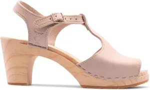 Sandgrens Handmade Swedish Wood Clog Sandals for Women | Nice High Rise