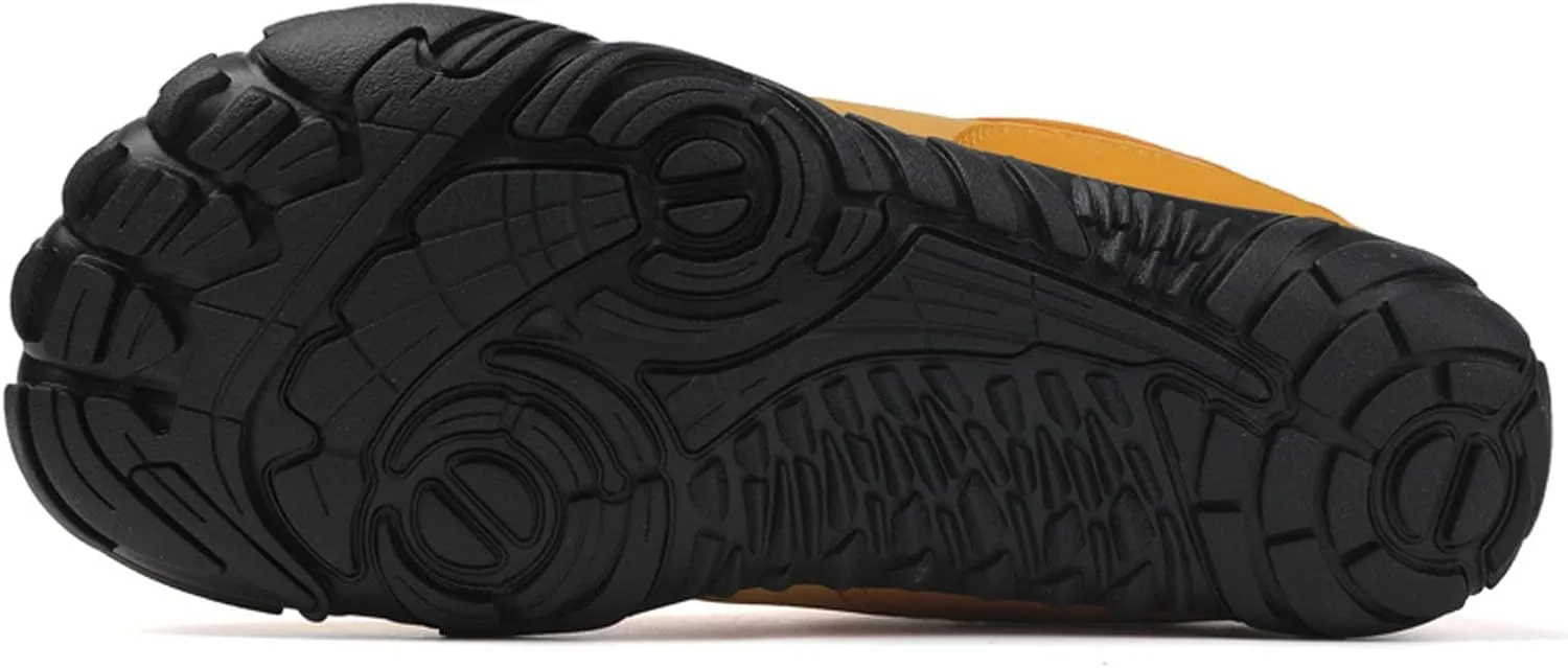 SECHRITE Mens Womens Barefoot Minimalist Shoes Zero Drop Sole Trail Running Sneakers Wide Toe Box