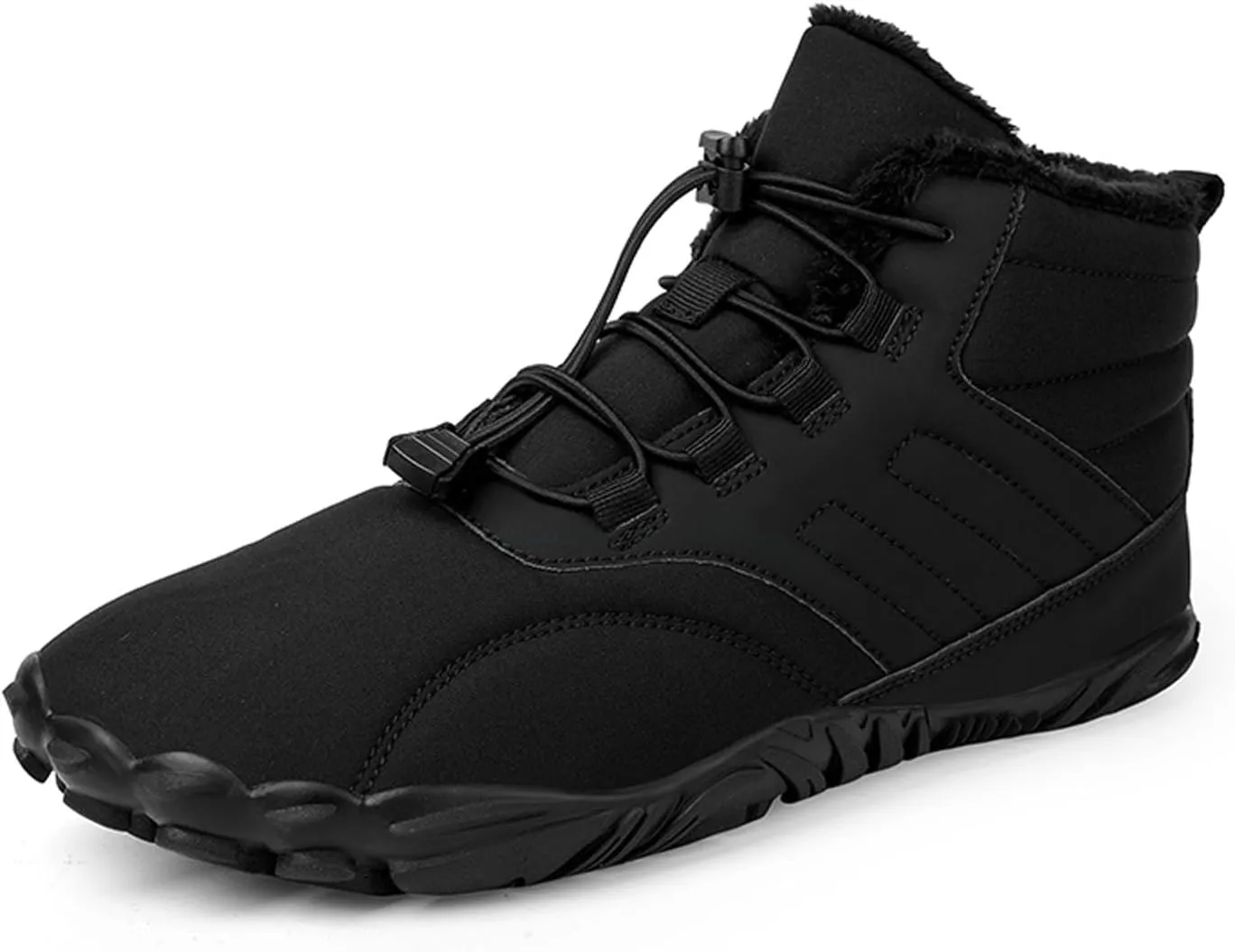 SECHRITE Women Barefoot Shoes Mens Minimalist Zero Drop Boots Wide Toe Box Toes Sneakers Workout Footwear Trail Running Hiking Shoes