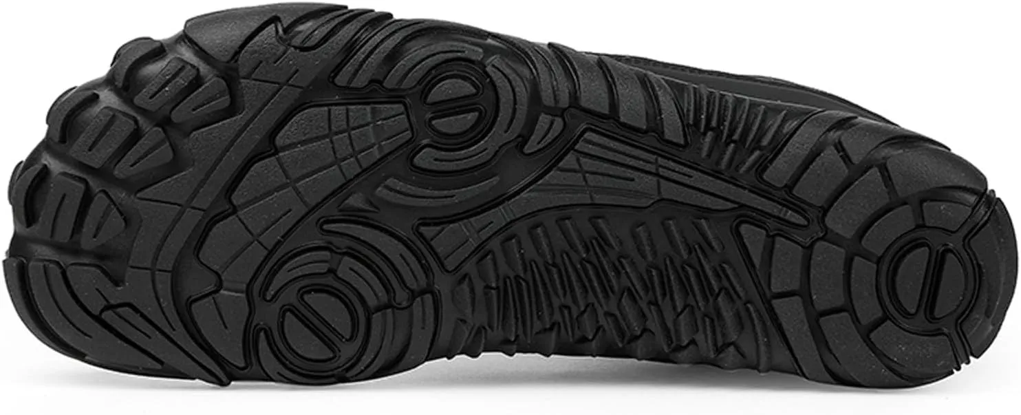 SECHRITE Women Barefoot Shoes Mens Minimalist Zero Drop Boots Wide Toe Box Toes Sneakers Workout Footwear Trail Running Hiking Shoes