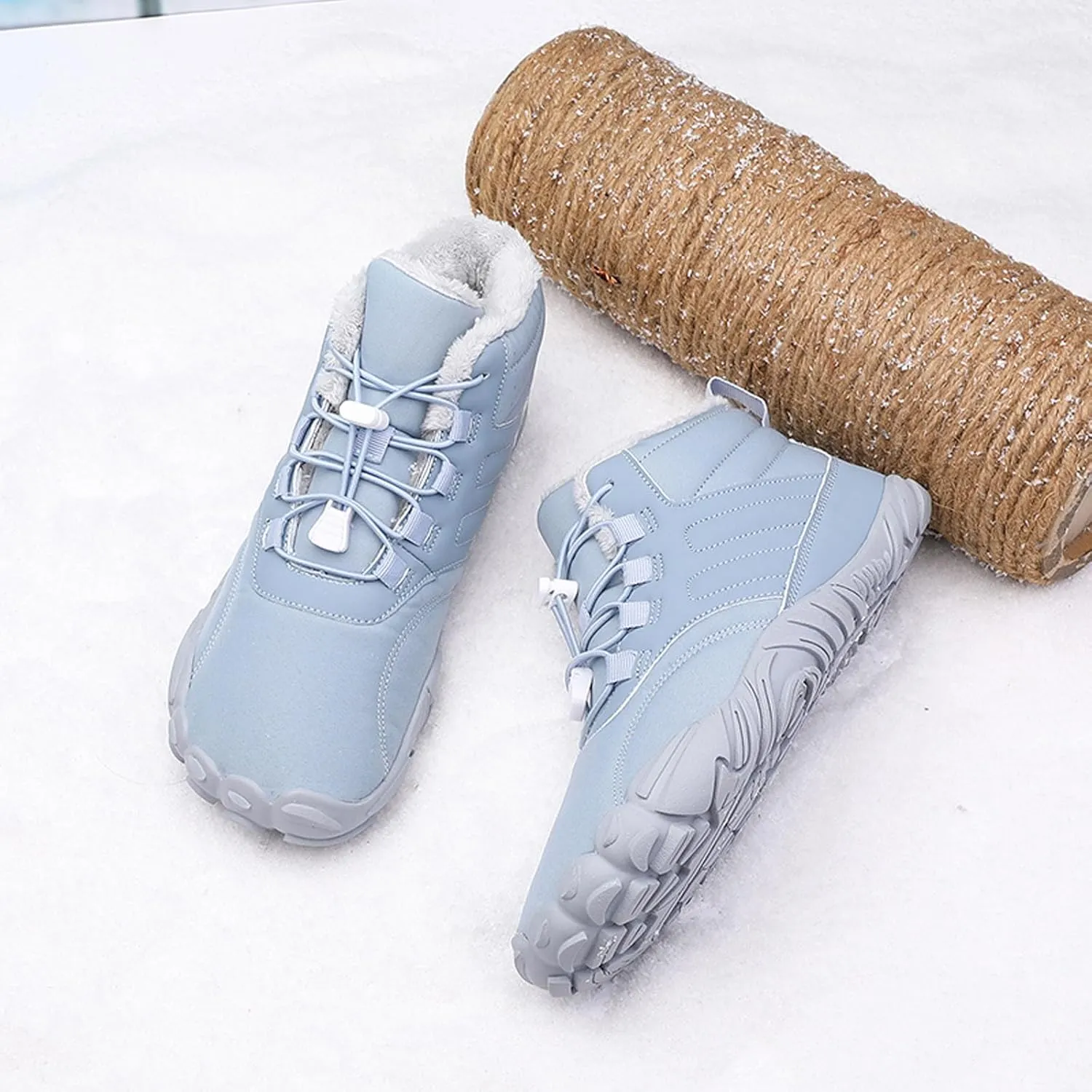 SECHRITE Women Barefoot Shoes Mens Minimalist Zero Drop Boots Wide Toe Box Toes Sneakers Workout Footwear Trail Running Hiking Shoes