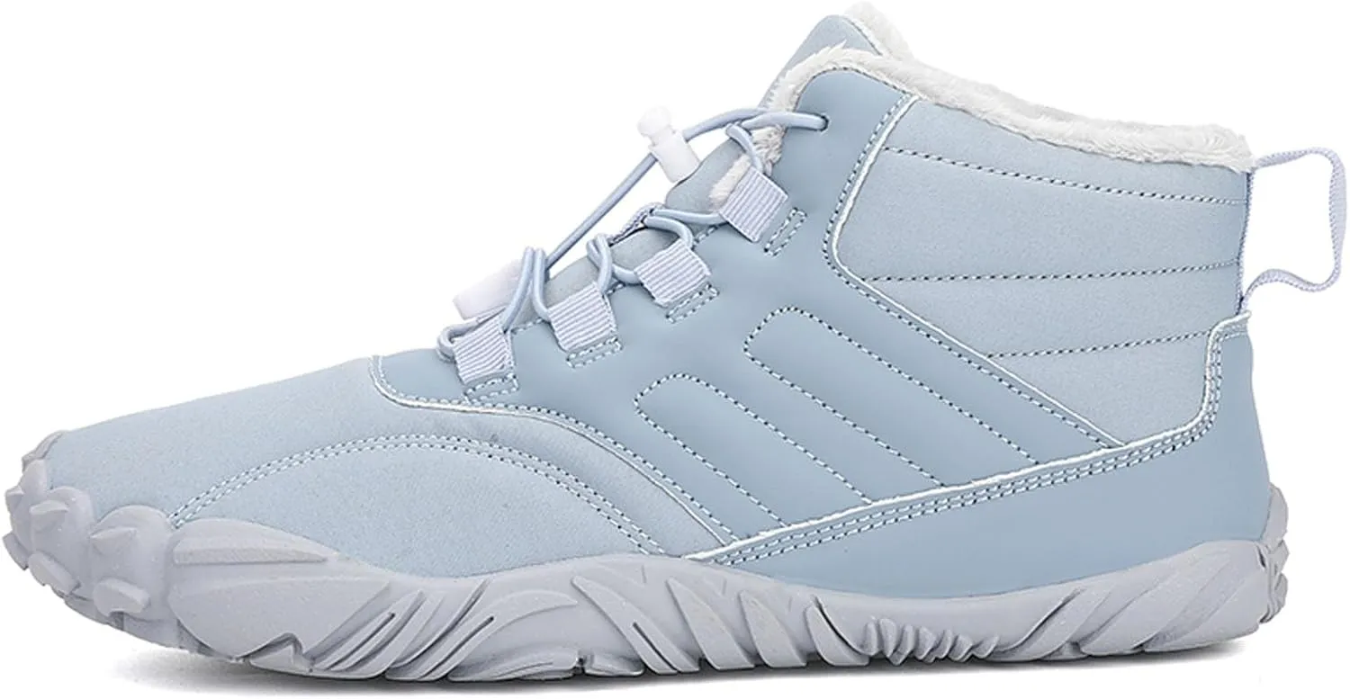SECHRITE Women Barefoot Shoes Mens Minimalist Zero Drop Boots Wide Toe Box Toes Sneakers Workout Footwear Trail Running Hiking Shoes