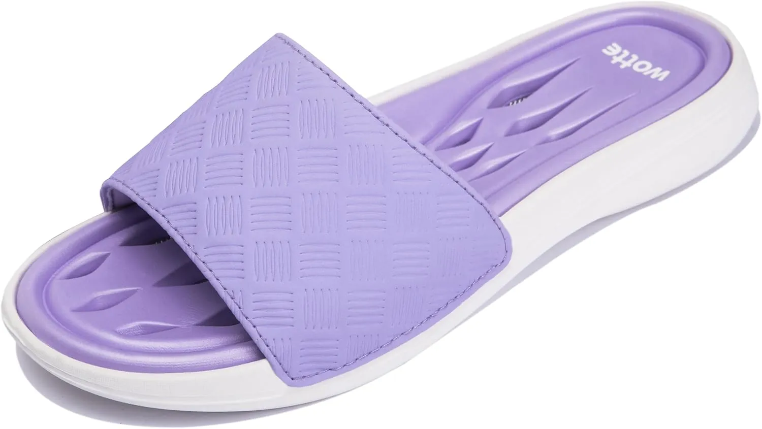 Shower Shoes for Women with Quick Drying Holes Non Slip Drain Pool Slides Lightweight Bathroom Slippers College Dorm Gym Beach Dorm Home Slides