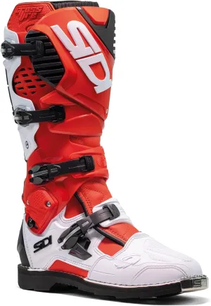 SiDI | Offroad Motorcycle Boots, Professional Motocross Boots for Men CROSSFIRE 3, Adjustable and Replaceable Buckles, Flex System, Hyper Extension Block