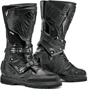 SIDI | Touring Motorcycle Boots, Professional Motocross Boots for Men ADVENTURE 2 GORE-TEX, Micro-Adjustable and Replaceable Buckles, Flex System, Velcro Strap
