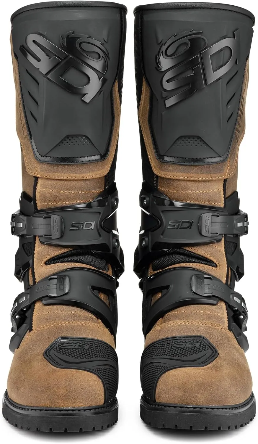 SIDI | Touring Motorcycle Boots, Professional Motocross Boots for Men ADVENTURE 2 GORE-TEX, Micro-Adjustable and Replaceable Buckles, Flex System, Velcro Strap