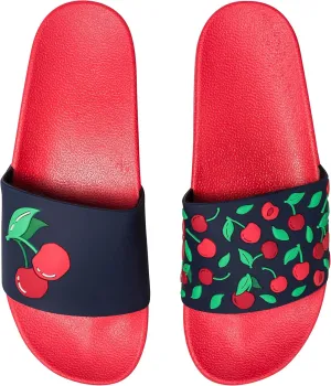 Slides & Slippers for Women, Men & Kids Pool Sandals Funny Designs Books Coffee Party Pizza Fox Bear Llama Clouds Footwear Gift