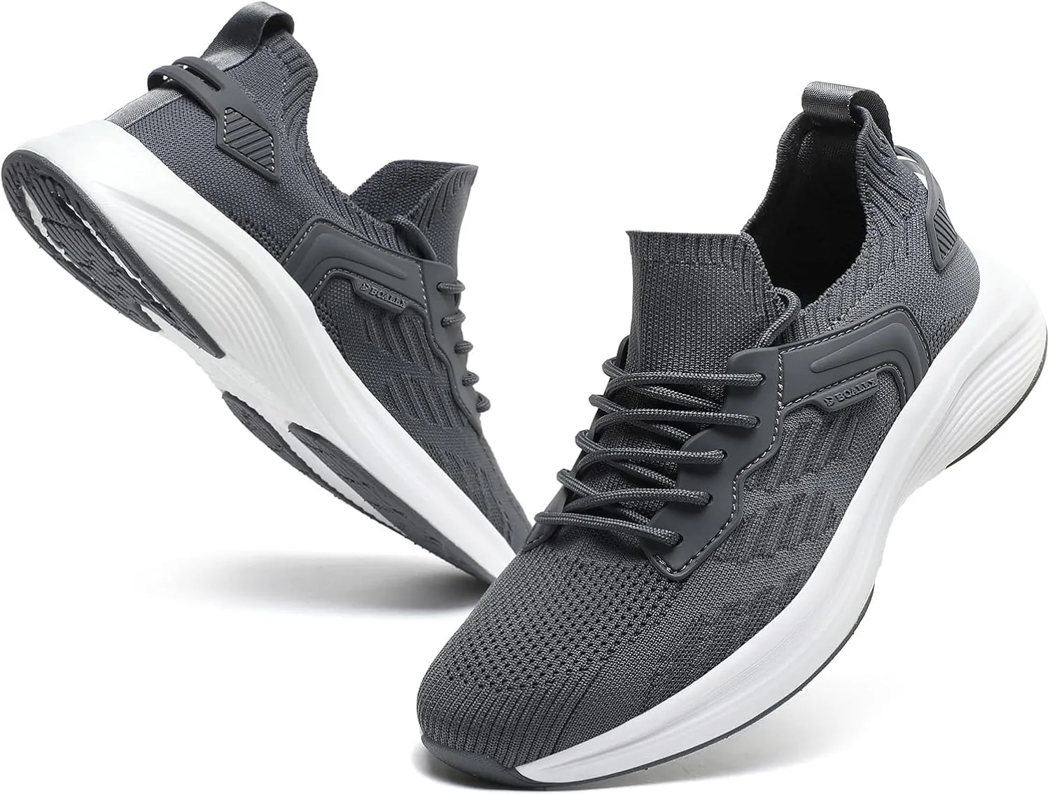 Slip On Casual Walking Shoes Lightweight Breathable Jogger Running Shoes Comfortable Workout Gym Fashion Sneakers for Men Women
