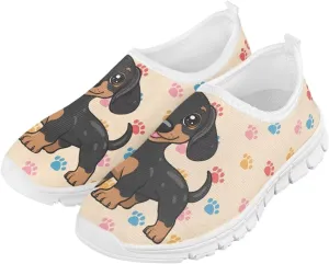 Slip-On Walking Kids Sneakers Casual Loafers Non Slip Shoes Low Top Breathable Mesh Hiking Shoes Boys Girls Black US 11-15