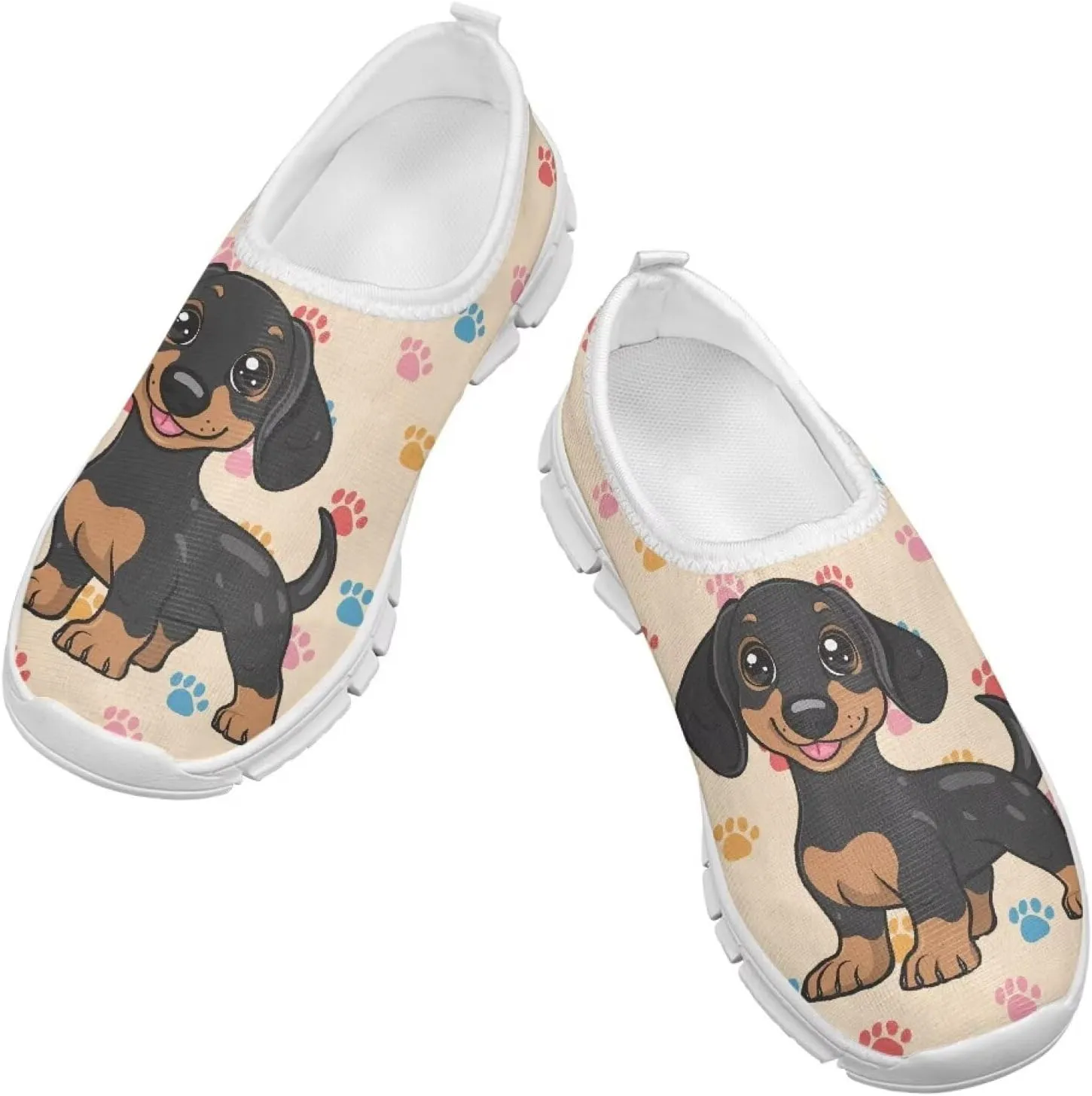 Slip-On Walking Kids Sneakers Casual Loafers Non Slip Shoes Low Top Breathable Mesh Hiking Shoes Boys Girls Black US 11-15