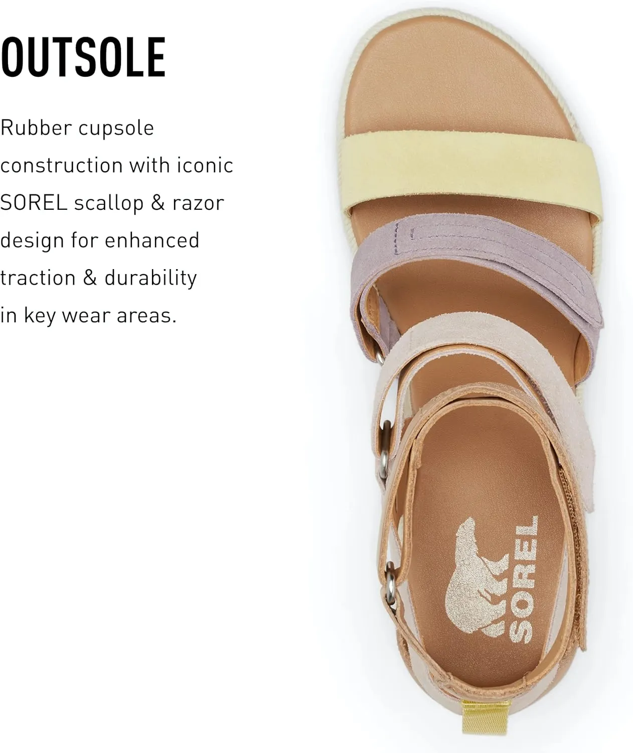 Sorel Women's Cameron Wedge Multistrap Sandals