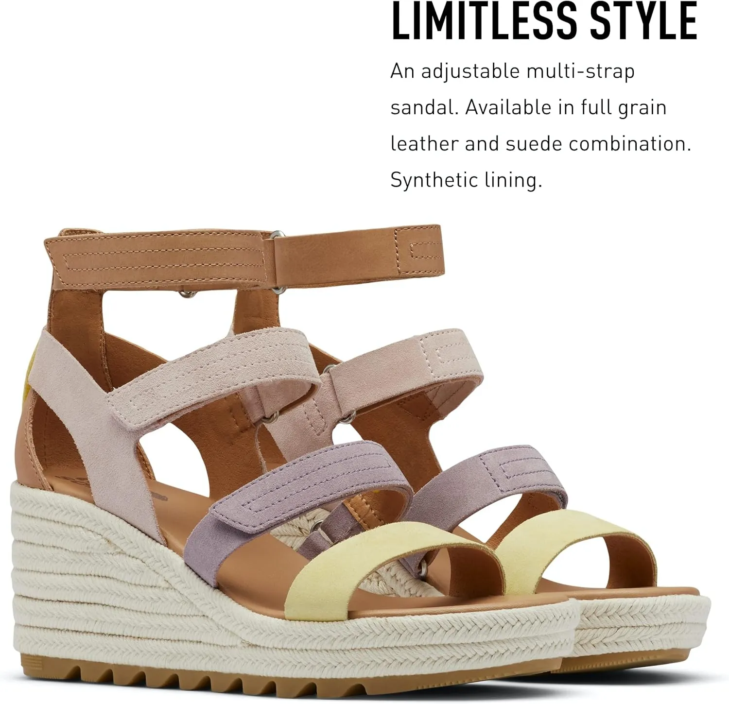 Sorel Women's Cameron Wedge Multistrap Sandals