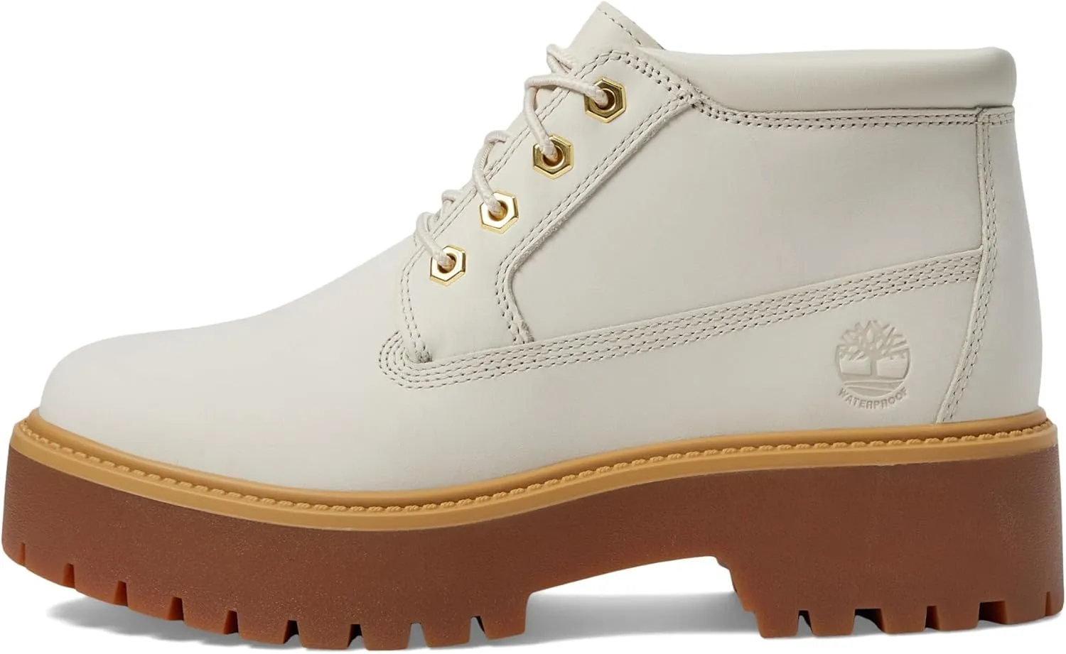 Timberland Women's Stone Street Platform Waterproof Chukka Boot