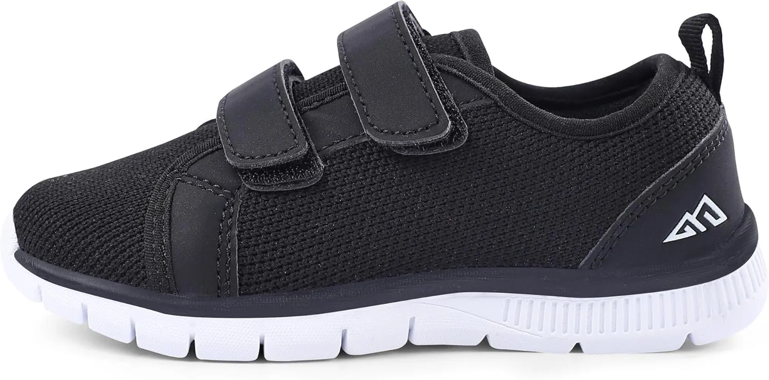 Toddler Kid Spider Design Sneakers with Non-Slip Sole, Breathable Mesh, and Hook-and-Loop Closure