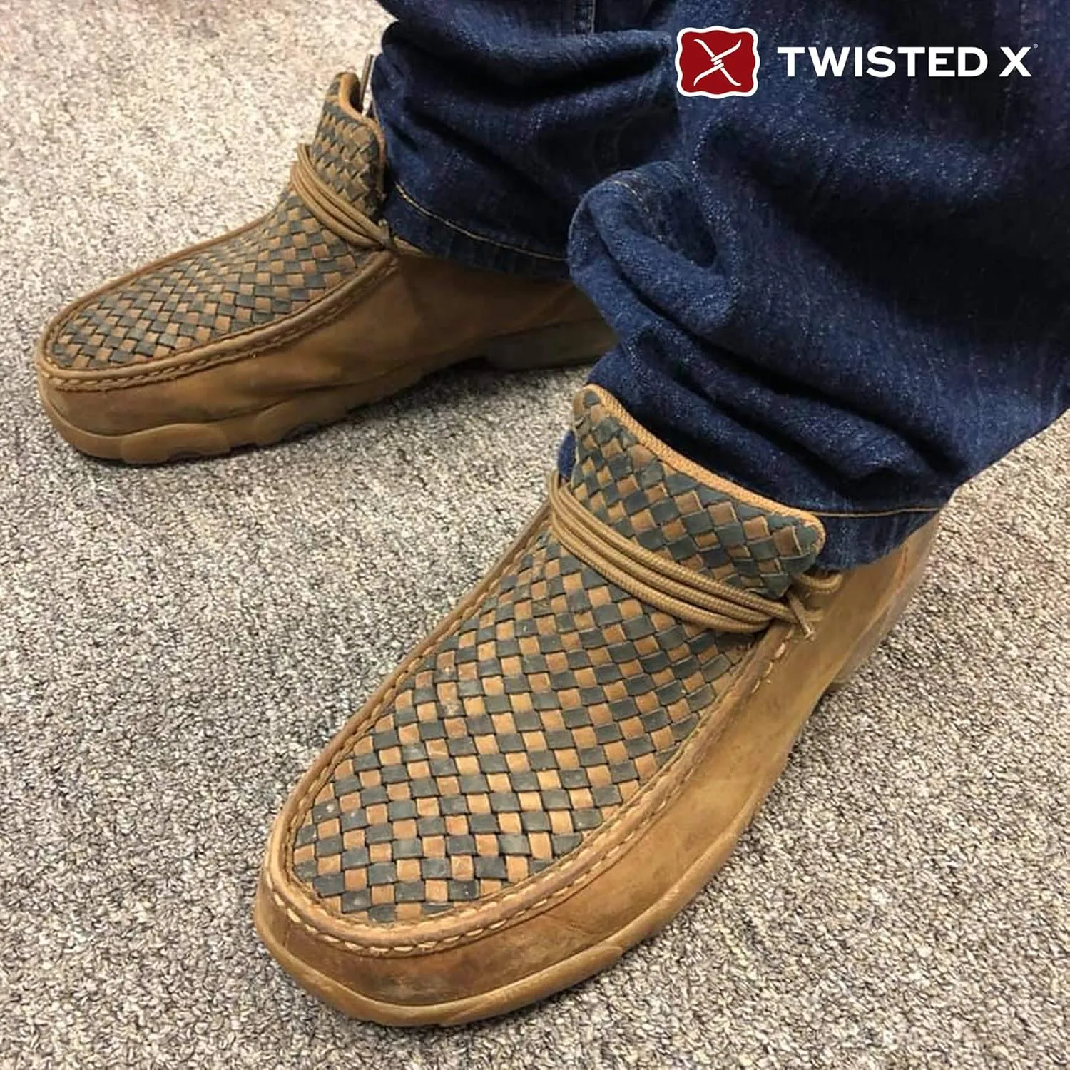 Twisted X Men's Moccasin Loafers-&-Slip-ons