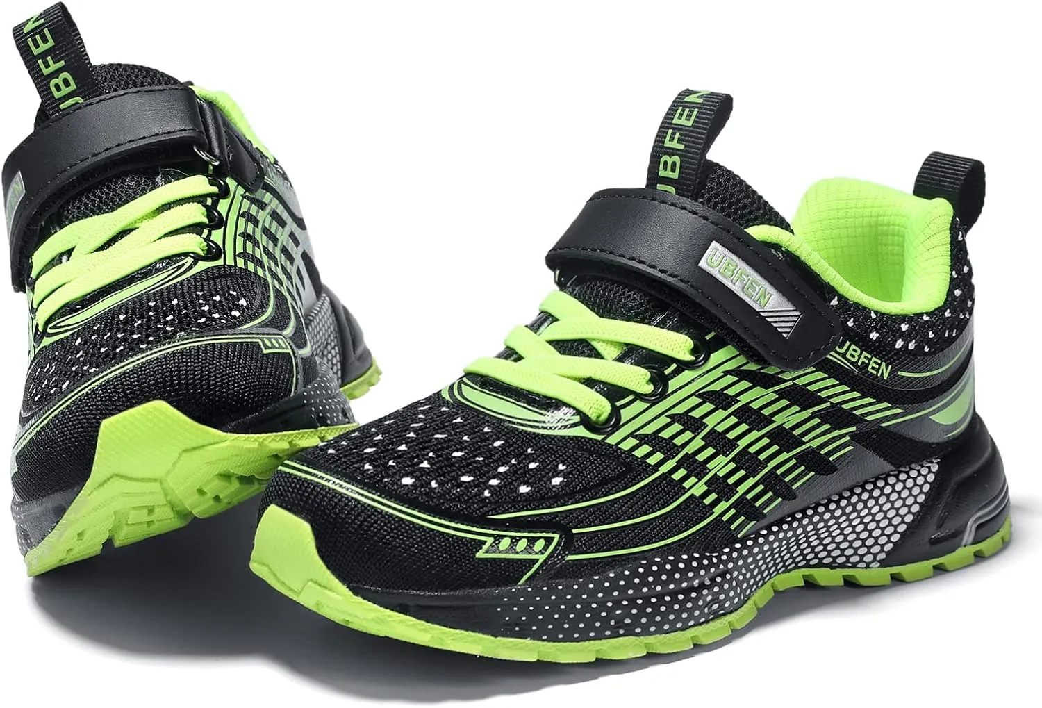 UBFEN Kids Sneakers Boys Girls Tennis Shoes for Running Athletic Walking Gym Sports Lightweight Breathable