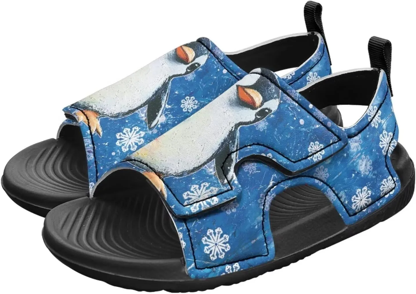 Unisex Child Sandals Open Toe Cute Summer Water Hiking Shoes for Boys Girls Sloth Sunflower Outdoor Sport Athletic Beach Sandals Adjustable Strap