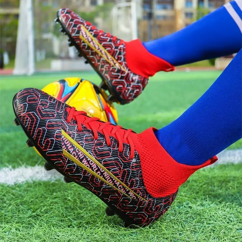 Unisex Fashion Football Boots, Indoor Professional Sneakers, high-Performance Outdoor Lawn Sneakers