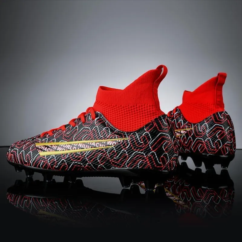 Unisex Fashion Football Boots, Indoor Professional Sneakers, high-Performance Outdoor Lawn Sneakers