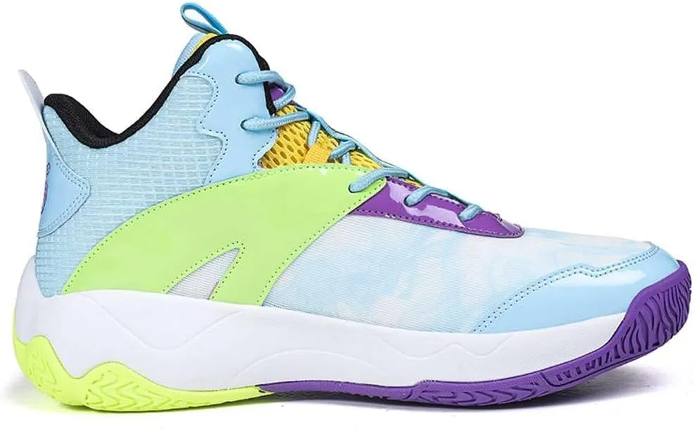 VAXAV Unisex Professional Outdoor Sports Sneakers High Top Basketball Athletic Running Tennis Shoes