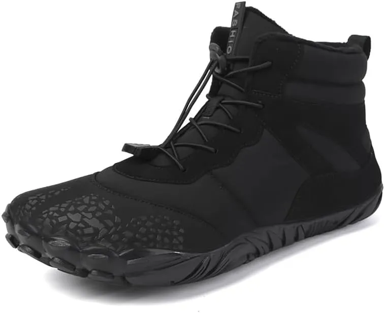 Vindra Flex - Non-Slip & Universal Winter Barefoot Shoe Waterproof, Barefoot Boots Women, Winter Hiking Sneakers