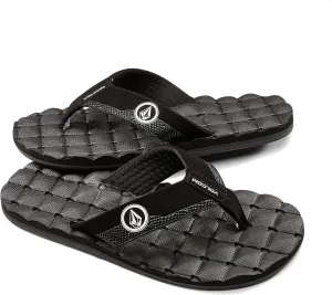 Volcom Boy's Recliner Big Youth Flip Flop Sandal