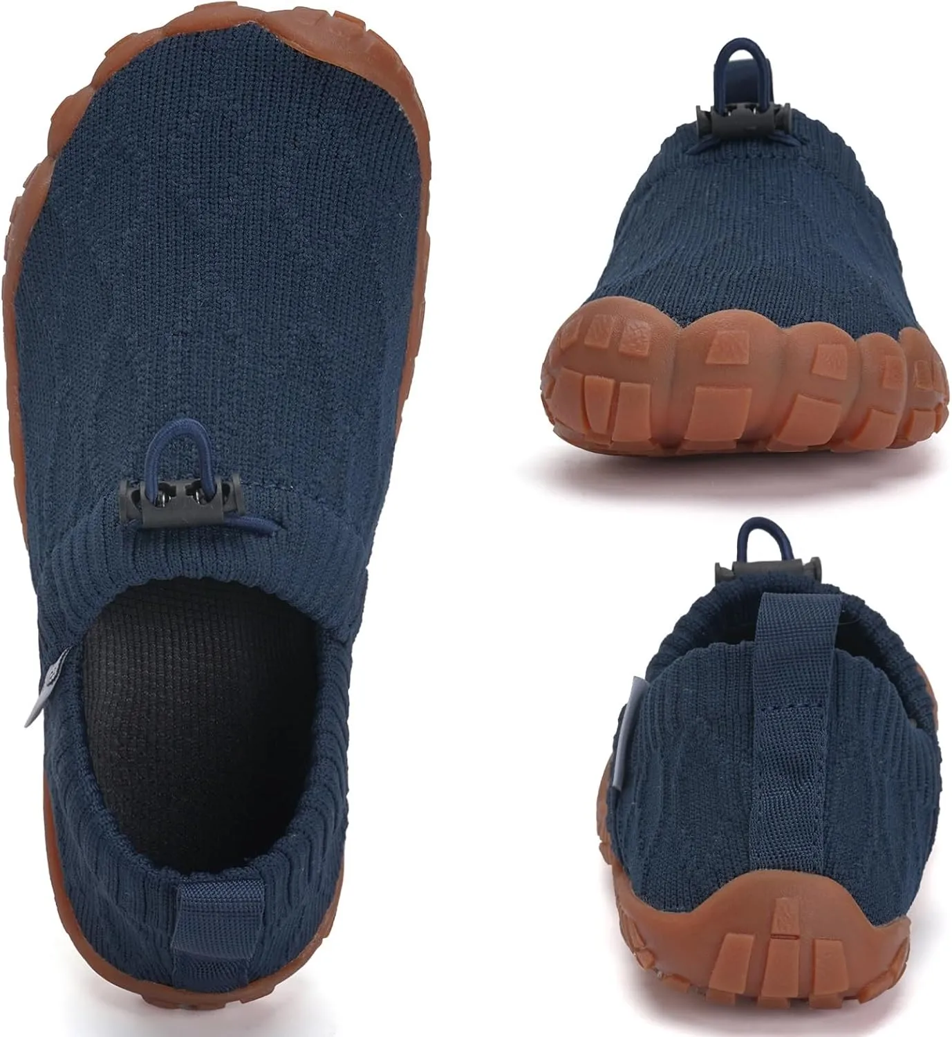 WateLves Kids Barefoot Water Shoes Boys Girls Breathable Wide Toe Slip On Beach Walking Shoes Toddler Swim Shoes Little Big Kid Minimalist Sneakers
