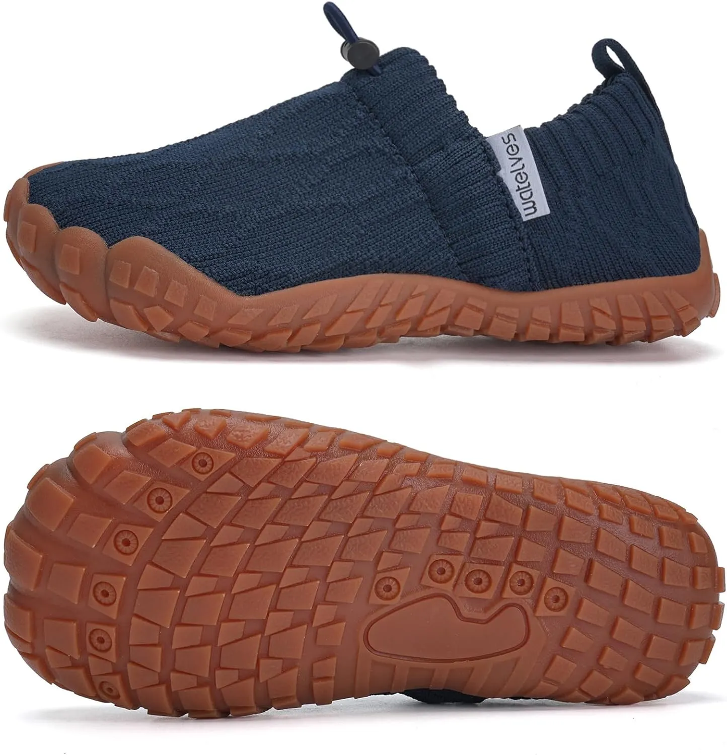 WateLves Kids Barefoot Water Shoes Boys Girls Breathable Wide Toe Slip On Beach Walking Shoes Toddler Swim Shoes Little Big Kid Minimalist Sneakers