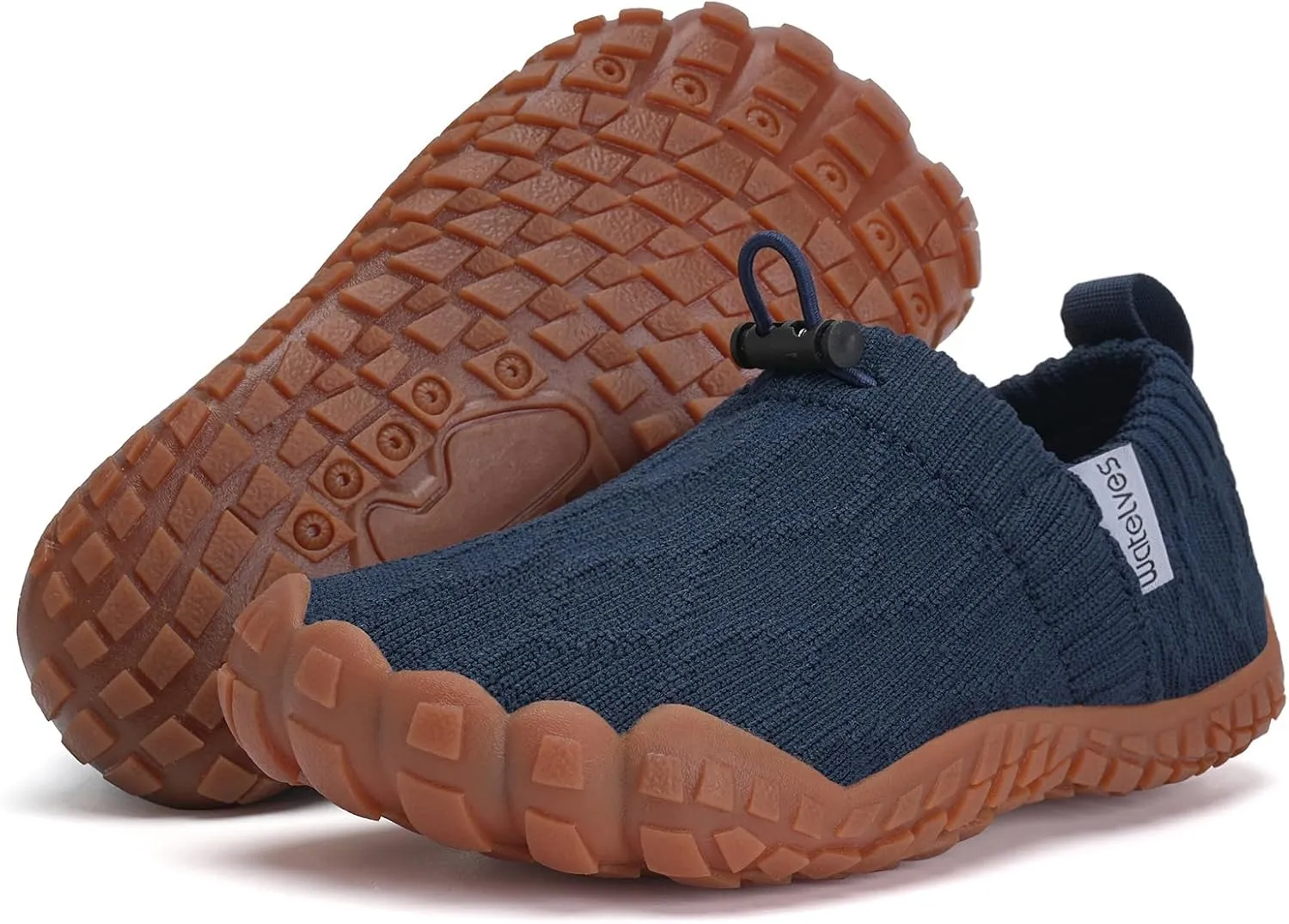 WateLves Kids Barefoot Water Shoes Boys Girls Breathable Wide Toe Slip On Beach Walking Shoes Toddler Swim Shoes Little Big Kid Minimalist Sneakers