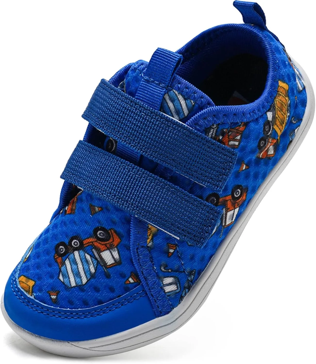 WateLves Wide Toddler Water Shoes Kids Barefoot Beach Swim Aqua Shoes Boys Girls Breathable Mesh Walking Hook and Loop Sneakers
