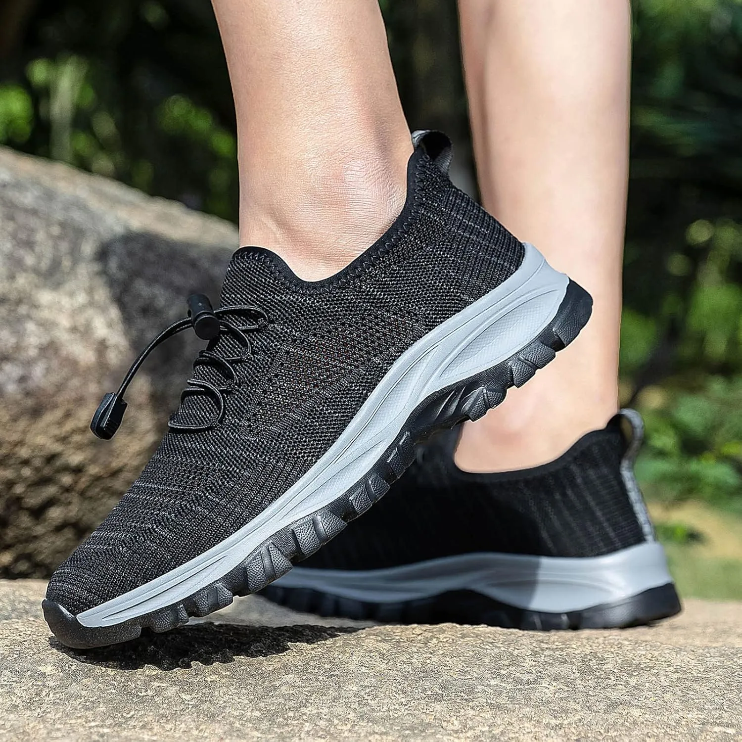 Water Shoes Men Wide Foot Breathable Non Slip Athletic Mens Hiking Water Shoes Mens Extra Wide Water Shoes Hiking Sandals for Men for Boating Fishing Diving Surfing