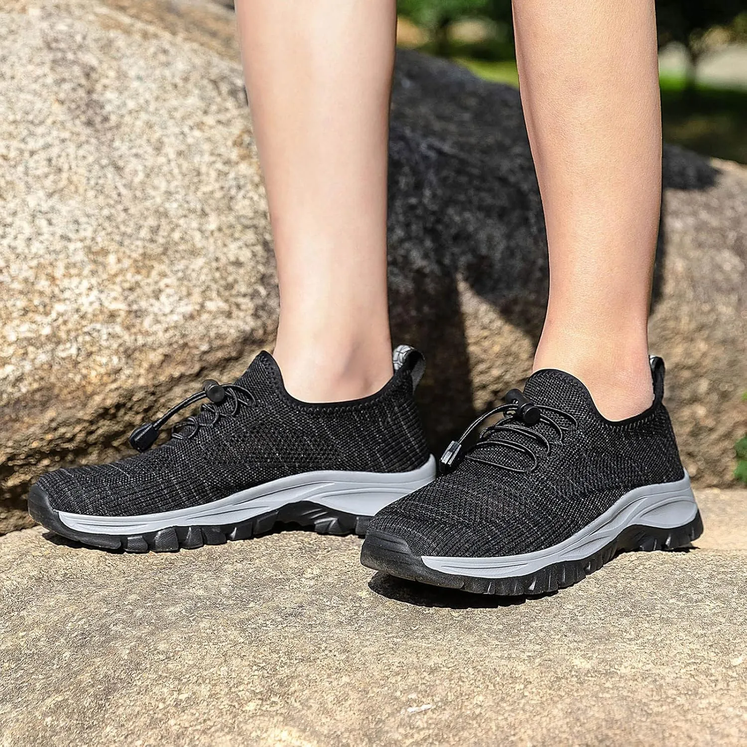 Water Shoes Men Wide Foot Breathable Non Slip Athletic Mens Hiking Water Shoes Mens Extra Wide Water Shoes Hiking Sandals for Men for Boating Fishing Diving Surfing