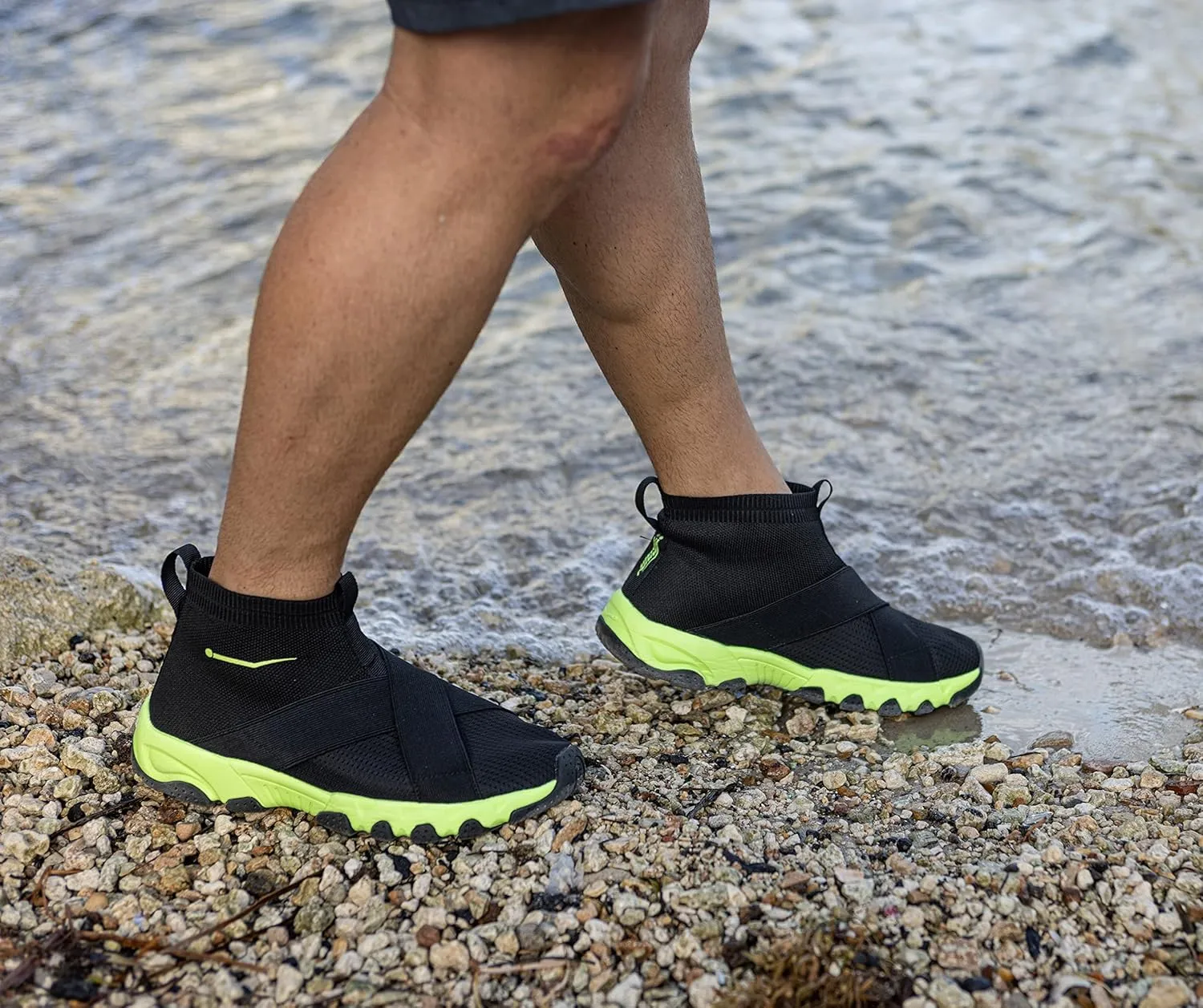 Wave Runner Men's Water Shoes - Quick Drying Performance and Travel Aqua Sneakers