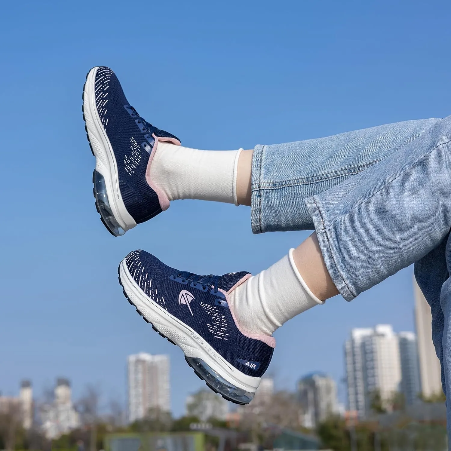 Wide Toe Box Shoes for Women Plantar Fasciitis Running Shoe Arch Support Walking Tennis Orthotic Breathable Extra Wide Width Athletic Sneakers US6-11