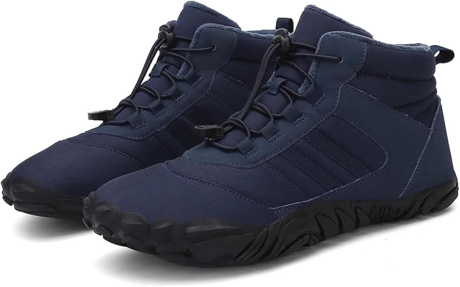 Winter Hiking Shoes Wide Toe Barefoot Shoes, Walking Hiking Boots for Women Men Trail Running Non-Slip