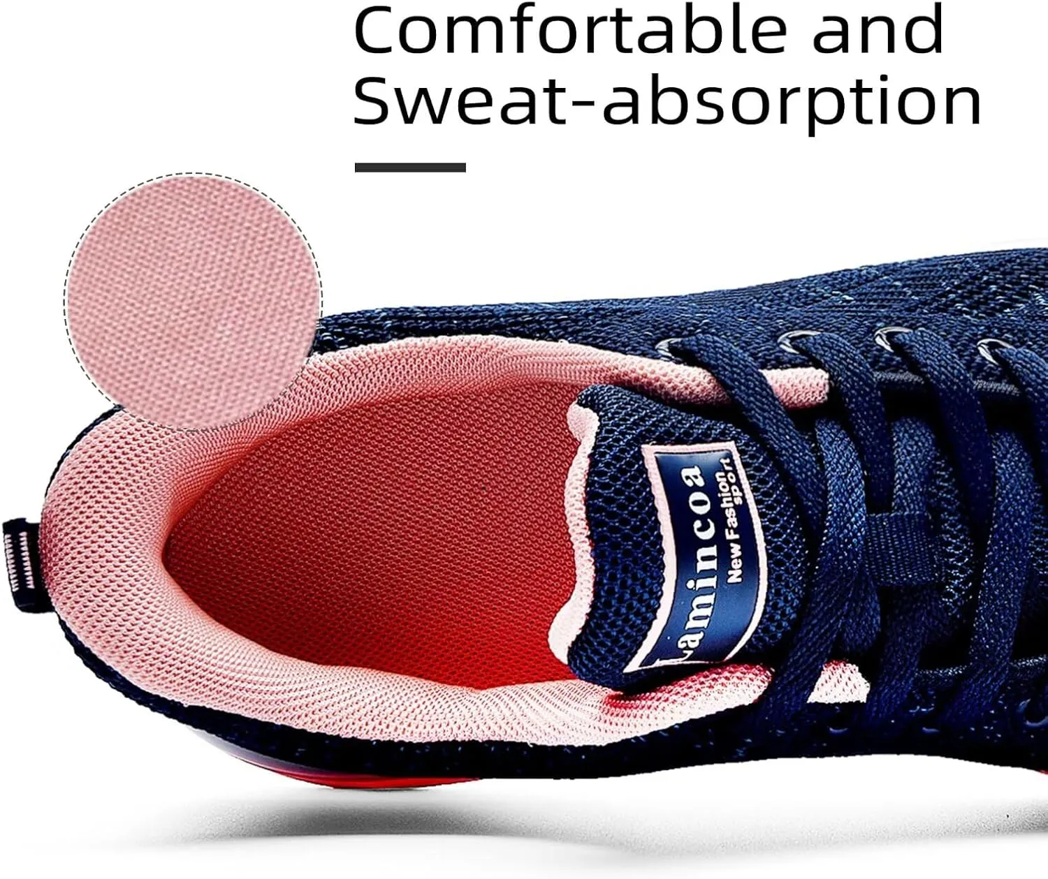 Womens Air Running Shoes Womens Walking Shoes Lightweight Women Sneakers Air Cushion Tennis Shoes for Gym Workout Sports