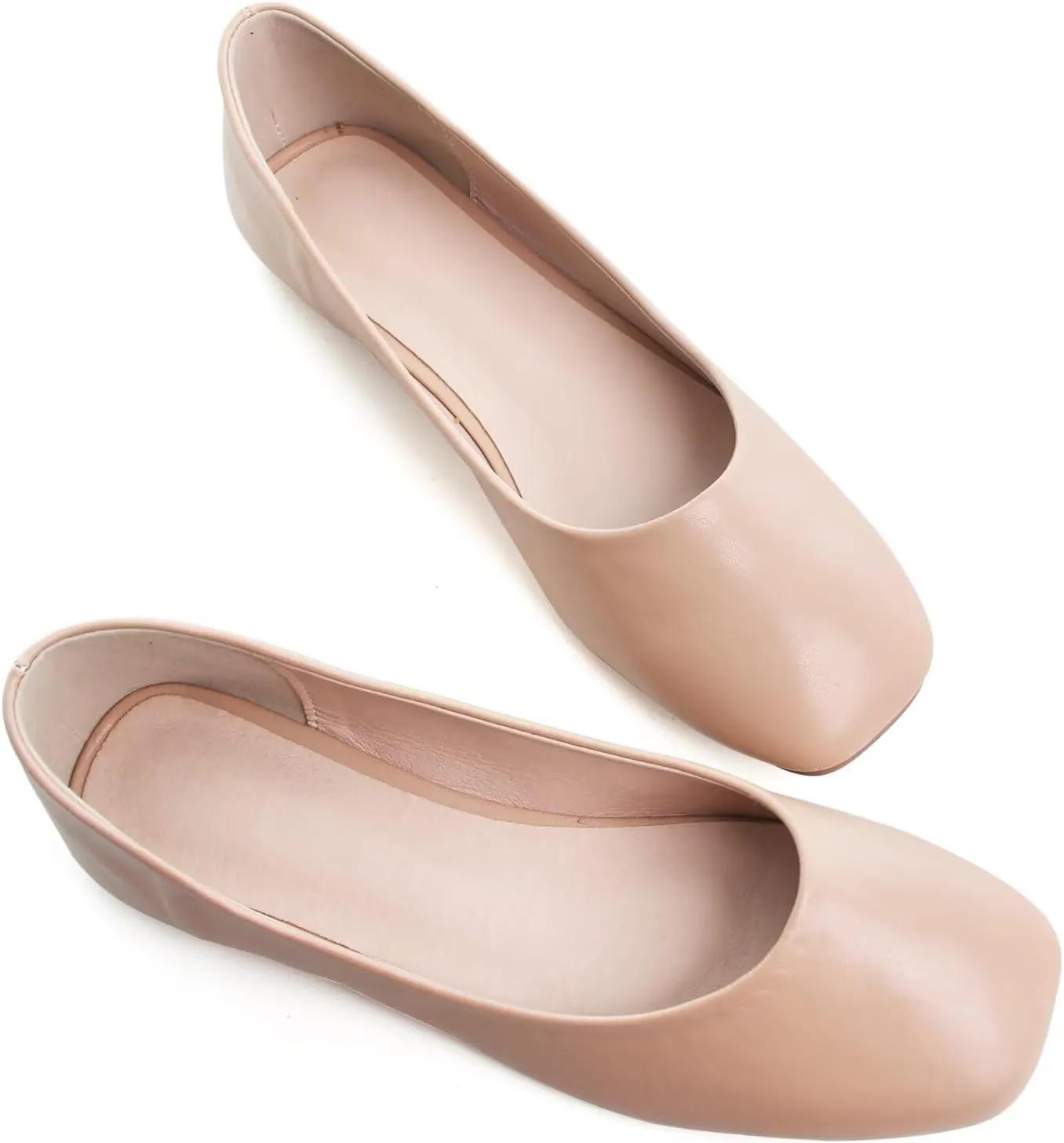 Women's Ballet Flats Plaid Christmas Red Dress Shoes for Women Party Dressy Casual Flats Comfortable Slip-on Sqaure Toe Walking Loafers