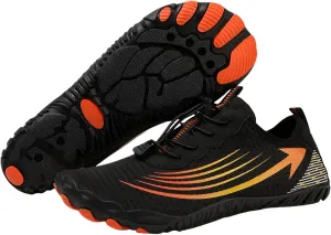 Womens Hiking Shoes Lightweight Healthy & Non-Slip Barefoot Footwear Breathable Quick-Dry Water Sports Barefoot Shoes Fashion Swim Beach Pool Surf Yoga Sneakers Grounding Shoe