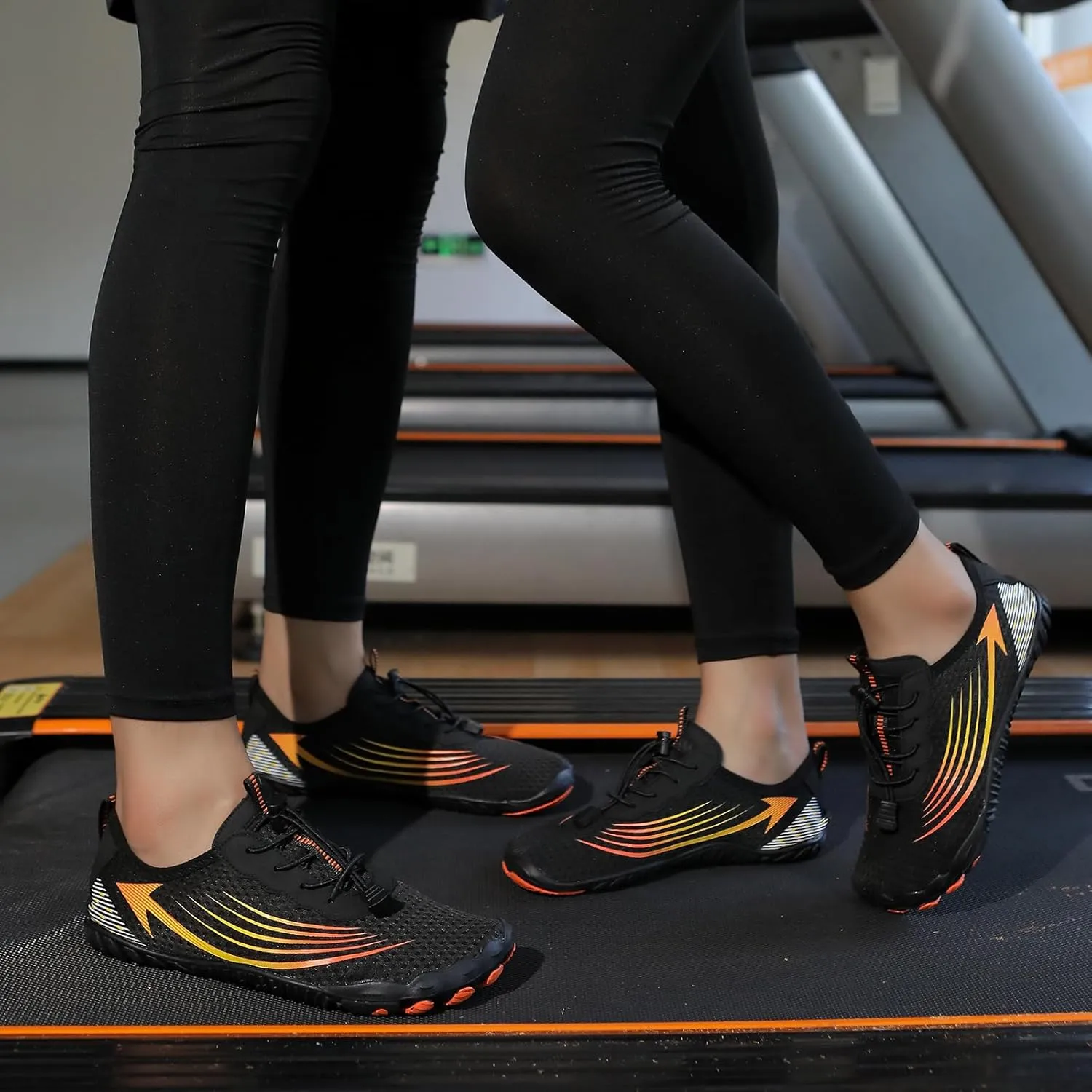 Womens Hiking Shoes Lightweight Healthy & Non-Slip Barefoot Footwear Breathable Quick-Dry Water Sports Barefoot Shoes Fashion Swim Beach Pool Surf Yoga Sneakers Grounding Shoe