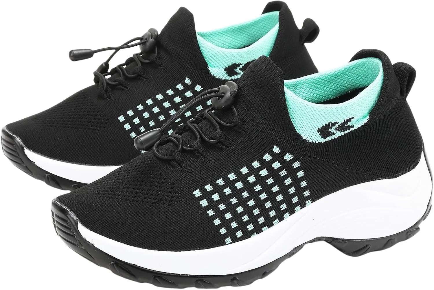 Women's Orthopedic Sneakers Comfortable Breathable Mesh Upper Walking Shoes Air Cushion Stretch Orthowear Shoes