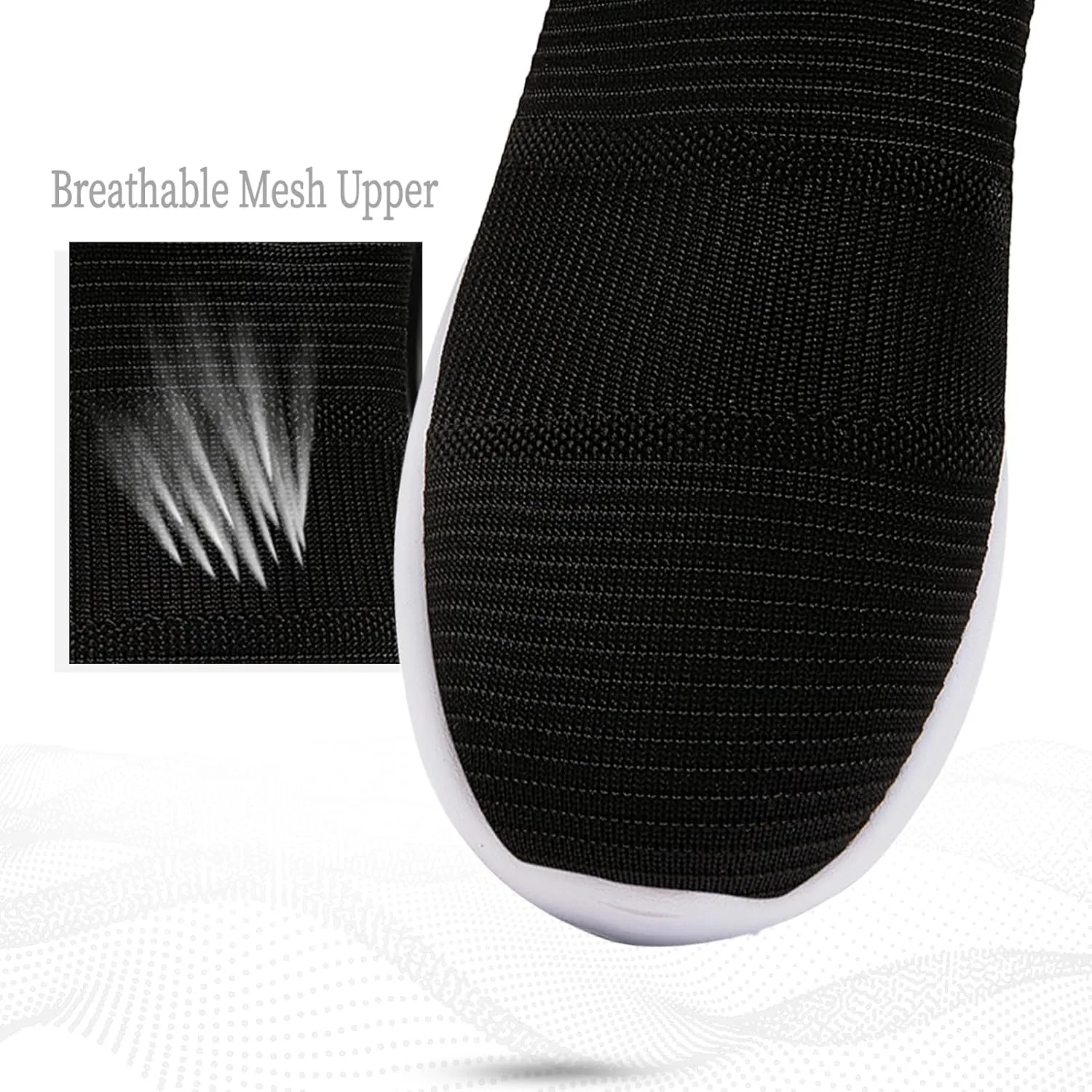 Womens Running Shoes Tennis Walking Gym Workout Athletic Slip on Fashion Sneakers Breathable Lightweight Sport Jogging Hiking Casual Shoe